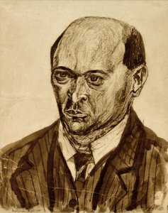 Autorretrato de Arnold Schönberg