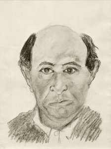 Autorretrato de Arnold Schönberg