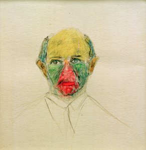 Autorretrato de Arnold Schönberg