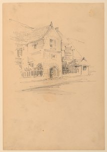 Casa en una Calle de Arnold William Brunner