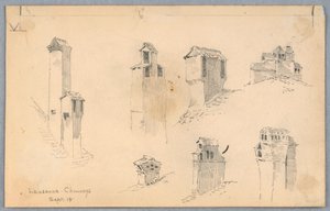Chimeneas de Lausana de Arnold William Brunner