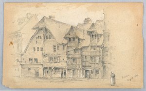 Boceto de Lisieux de Arnold William Brunner