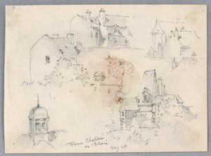 Bocetos del Château de Blois