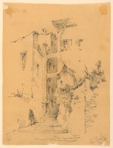 Calle en San Remo de Arnold William Brunner