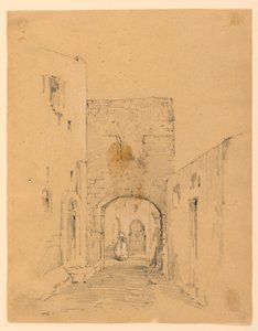 Calle en Tánger de Arnold William Brunner