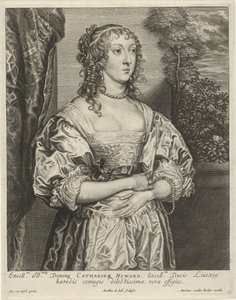 Retrato de Katherine Howard de Arnold de Jode