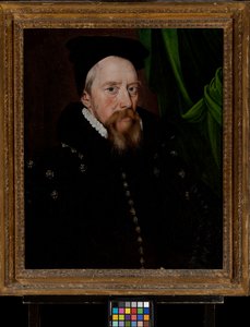 William Cecil, Lord Burghley (1520-1598), c.1575 (óleo sobre tabla) de Arnold von (by or after) Brounckhorst