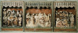 Retablo, de Kalkar, Bajo Rin, c.1483