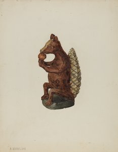 Figura de ardilla alemana de Pensilvania de Arsen Maralian