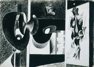 Noche, enigma y nostalgia de Arshile Gorky