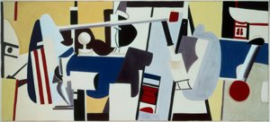 Estudio para mural del Edificio de Administración, Aeropuerto de Newark, Nueva Jersey de Arshile Gorky