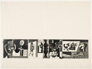 Sin título, c.1931/32 (pluma y tinta sobre lápiz de grafito)