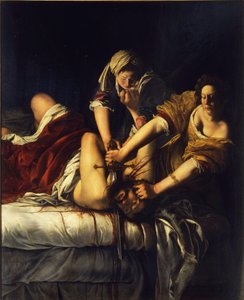Judith decapita a Holofernes de Artemisia Gentileschi