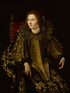 Italiano: Ritratto di una donna seduta (signora Caterina Savelli) Retrato de una dama sentada (signora Caterina Savelli) de Artemisia Gentileschi