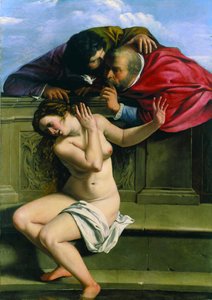 Susana y los ancianos de Artemisia Gentileschi
