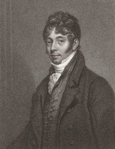 John Cunningham Saunders. Retrato. (impresión) de Arthur (after) Devis