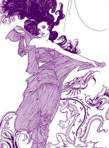 Ligeia" de Edgar Allan Poe de Arthur (after) Rackham