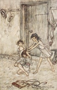 Ella era una zorra cuando iba a la escuela, ilustración de 