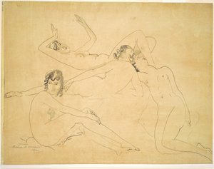 Cuatro figuras de Arthur B. Davies