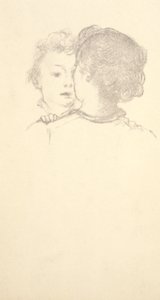 Rab (frente a una mujer) de Arthur B. Davies