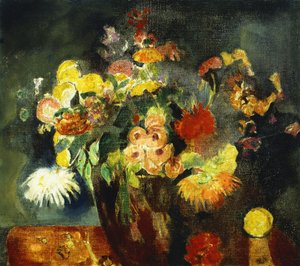 Jarrón de flores