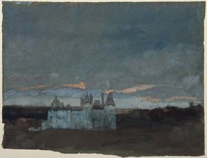 Castillo de Langeais, Turena de Arthur Bowen Davies