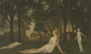 Corredor de verano, c.1910 de Arthur Bowen Davies