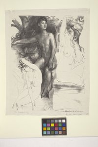 Dominio (litografía) de Arthur Bowen Davies