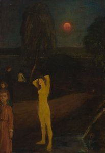 Luna llena de Arthur Bowen Davies