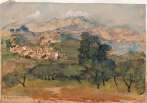 Olivos de Arthur Bowen Davies