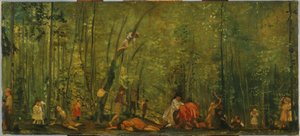 Primavera de Delicia de Arthur Bowen Davies
