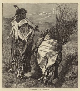 Hiawatha y Minne-Ha-Ha de Arthur Boyd (after) Houghton