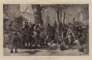 Mañana en la Avenida de París, Versalles de Arthur Boyd Houghton