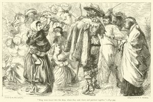 Fueron forzados a lo profundo, donde se hundieron y perecieron juntos de Arthur Boyd Houghton