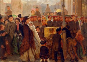 Voluntarios marchando de Arthur Boyd Houghton