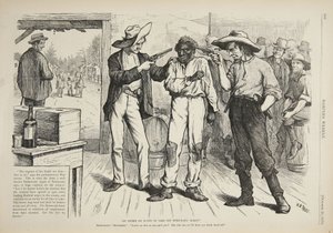 Por Supuesto Quiere Votar por el Partido Demócrata, 1876 de Arthur Burdett Frost