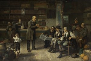 La tienda de campo americana, 1880-1920 de Arthur Burdett Frost