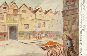 Londres desaparecido - Únicos restos de la Abadía de Bermondsey, demolida alrededor de 1896 de Arthur Charles Payne