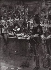 Strafford entrega su Espada en la Cámara de los Comunes de Arthur David (after) McCormick