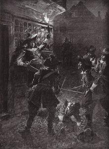 El ataque a Sir John Coventry de Arthur David (after) McCormick