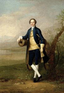 Caballero con un Cañón de Arthur Devis