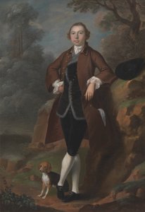 William Farington de Shawe Hall, Lancashire de Arthur Devis