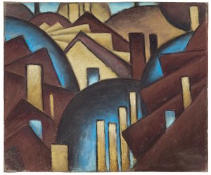 Naturaleza simbolizada nº 1 (Techos) de Arthur Garfield Dove