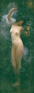Dafne, c.1890 (óleo sobre lienzo) de Arthur Hacker