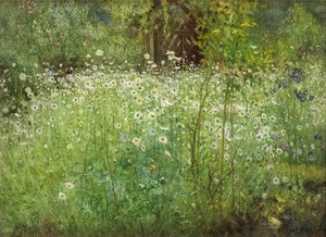 Margaritas y lirios, 1920 de Arthur Hacker
