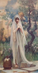 La Anunciación, 1892, c. 1900 de Arthur Hacker