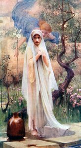 La Anunciación, 1926 de Arthur Hacker