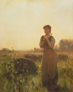 La chica de la granja de Arthur Hacker