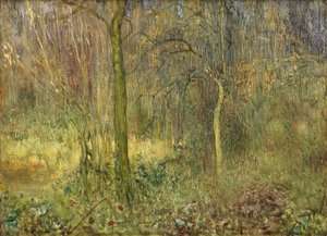 Claro boscoso de Arthur Hacker