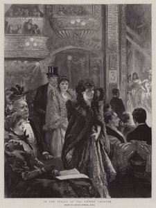 En los palcos del Empire Theatre de Arthur Hopkins